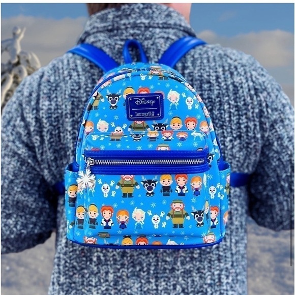 Loungefly Disney Frozen Chibi Mini Backpack NWT main image 5
